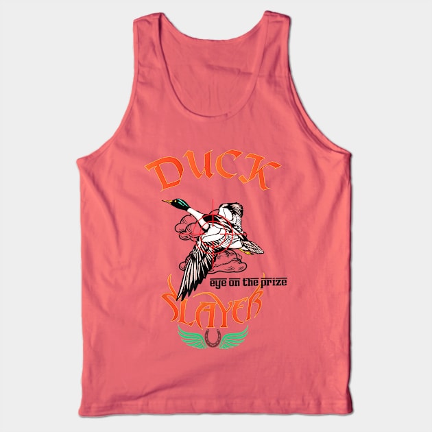 Duck Eye On The Prize Slayer Tank Top by Distefano